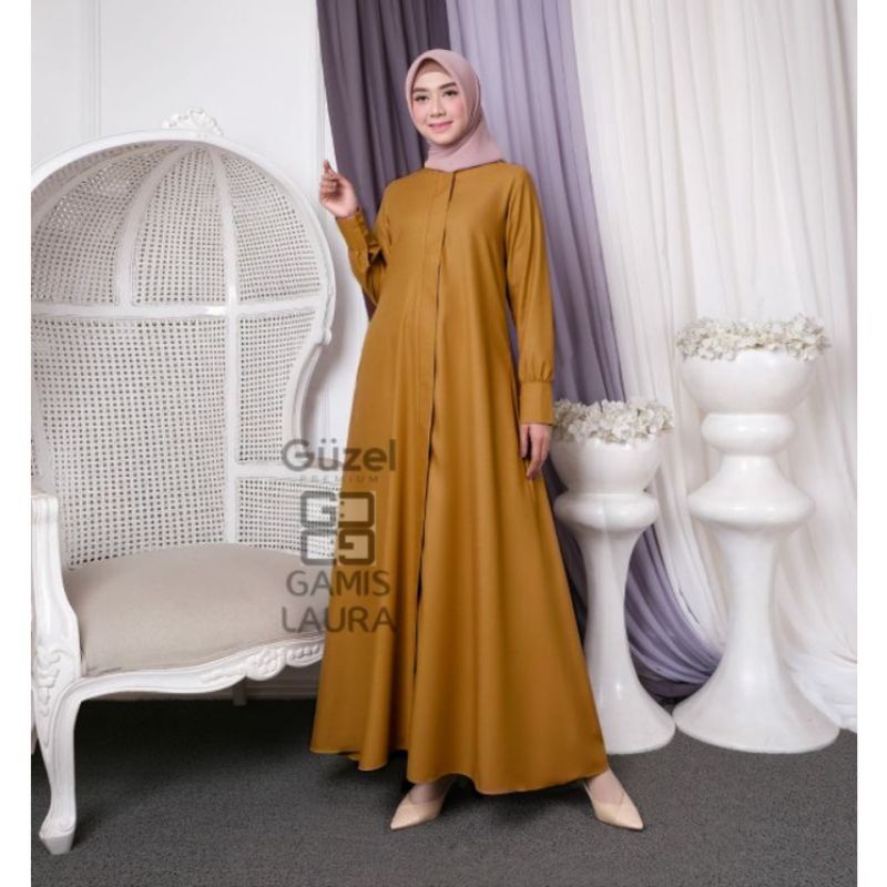 Gamis Guzel Laura Premium//Gamis Terbaru