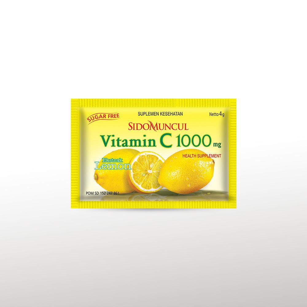 Sidomuncul Vitamin C 1000 Mg 3 Box Antioksidan Menjaga Daya Tahan Menghaluskan Kulit Shopee Indonesia