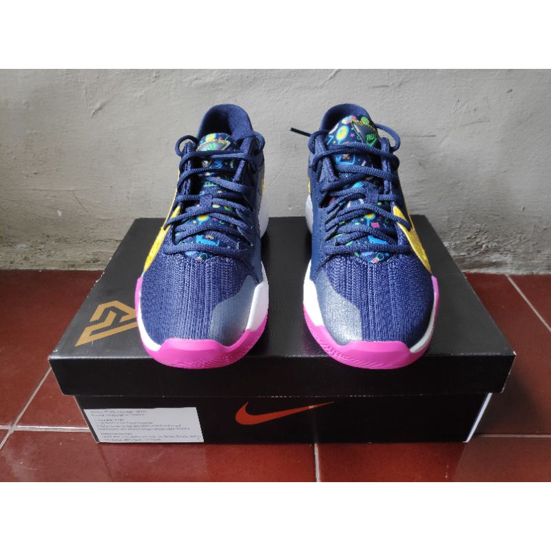Sepatu Basket Nike Zoom Freak 2 Midnight Navy Original BNIB