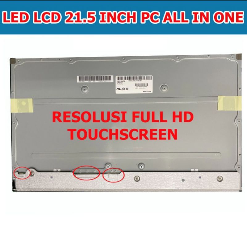 LED LCD LENOVO PC ALL IN ONE AIO520-22ICB 520-22AST FULL HD TOUCHSCREEN