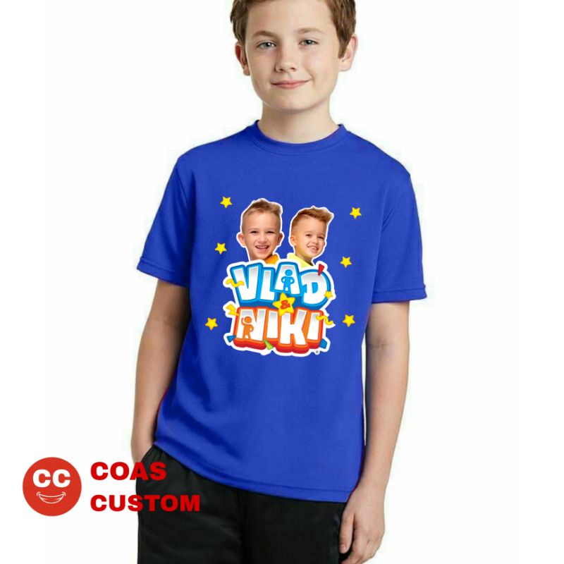 BAJU KAOS VLAD AND NIKI ANAK