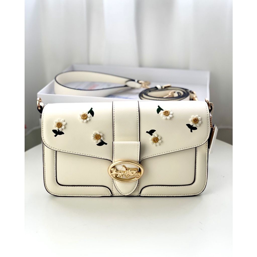 TAS SELEMPANG WANITA CH CH0439 DOUBLE STRAP SLING BAG PREMIUM IMPORT