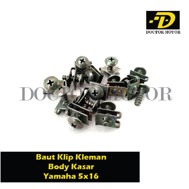 Baut Klip Kleman Body Kasar Yamaha 5x16