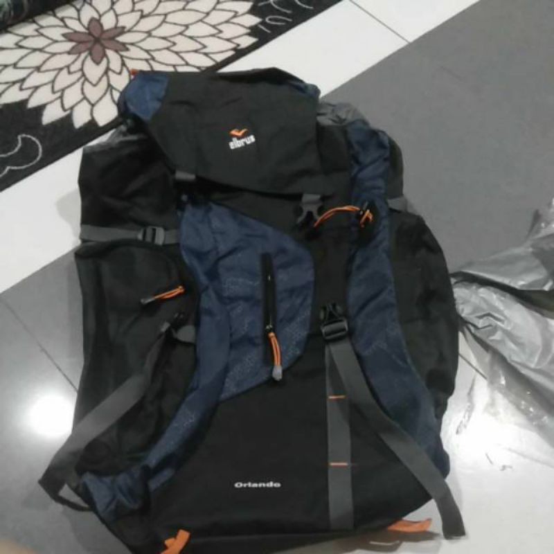 Original - Tas Gunung Pria Carrier Keril Hiking Travel Jumbo Orlando Termurah Garansi