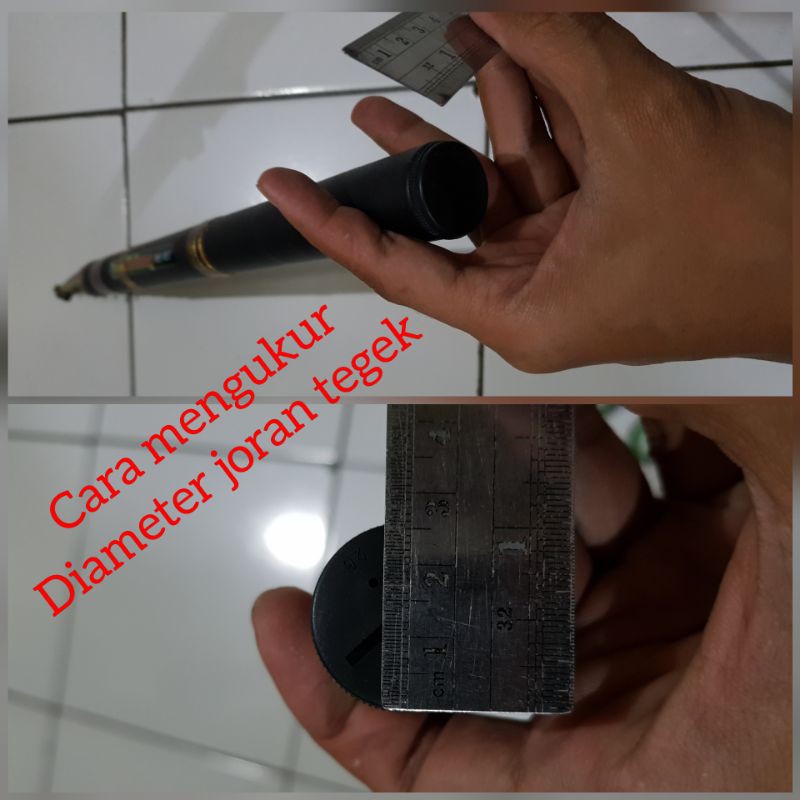 Karet Bakar Grip Joran tegek panjang 1 meter