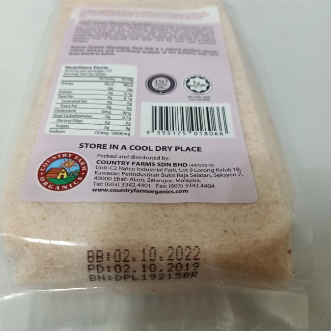 

Cuci Gudang Awal Tahun Nature Quest - Himalayan Rock Salt - 500 gr Big Sale