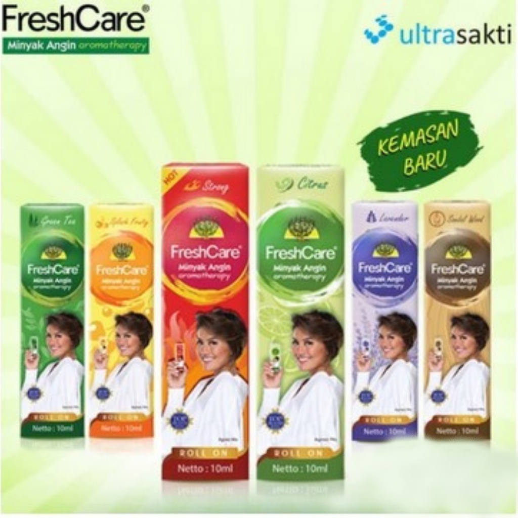 ⭐️ Beauty Expert ⭐️ Fresh Care - Aromatherapy Roll On | Minyak Angin | Minyak Kayu Putih | BPOM | ORI 100%