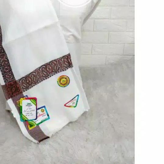Sorban Kashmiri ijo DAN PUTIH Arifat/AL SAVERA/AL SAVEDA /KASMIRI Panjang / Sorban Warna Panjang (Co