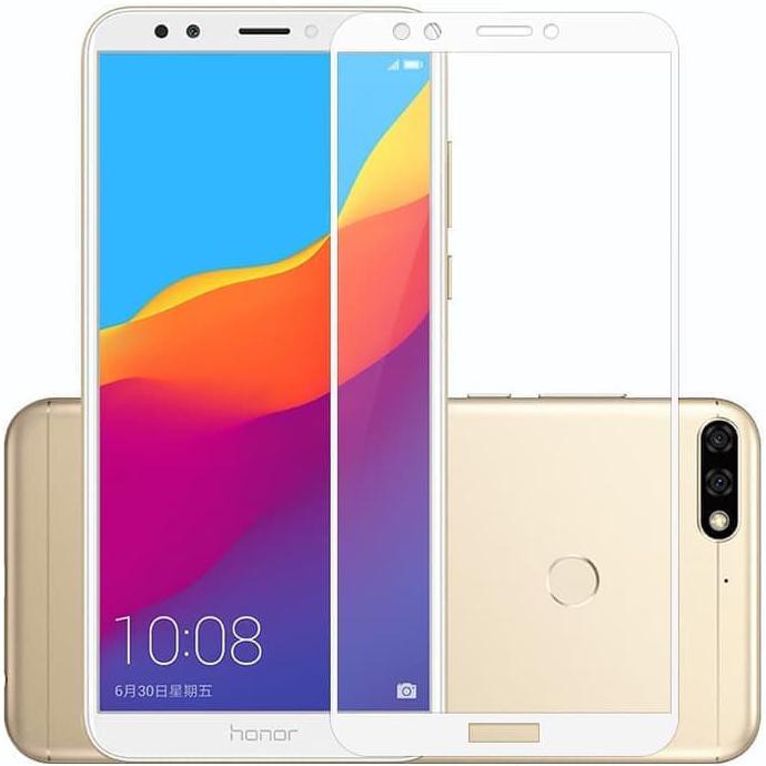Murah Huawei Nova 2 Lite Tempered Glass Full Cover Full Cover - Putih