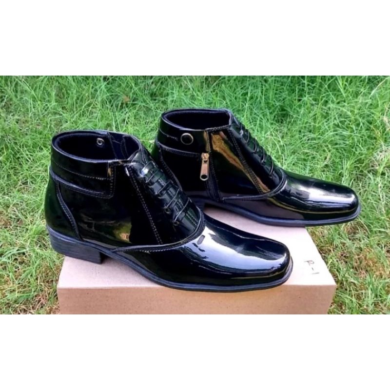 Sepatu kerja PDH PDL pria - sepatu security/linmas/satpam- sepatu PDH PDL BOOTS