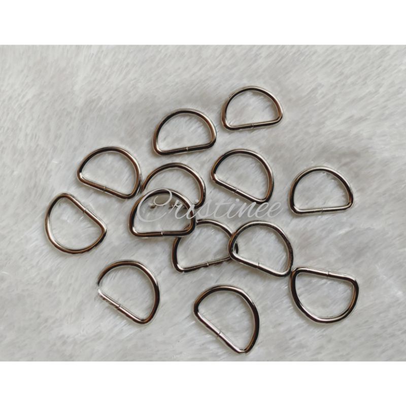 Ring D 2cm tipis 12pcs
