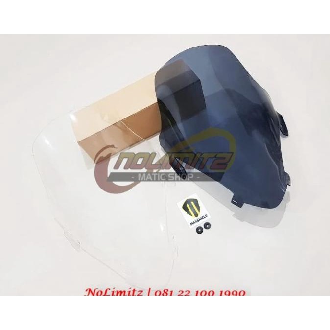 Windshield Visor Kaca Tameng Depan Sectbill Maxshield Honda PCX 2018