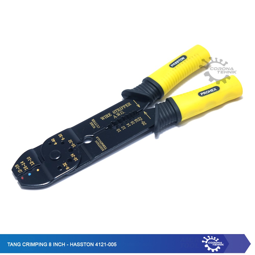 Tang Crimping 8 Inch - Hasston 4121-005