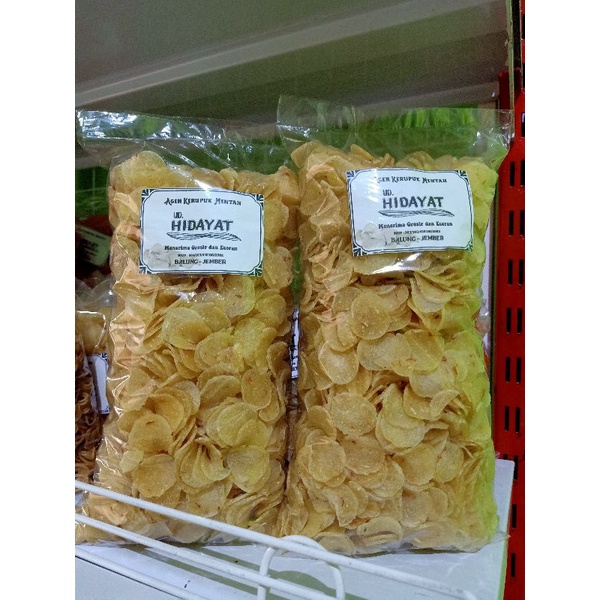 

Kerupuk Mentah Pedas SUPER Repack Kemasan 1kg