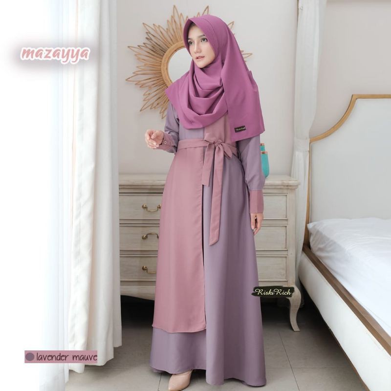 GAMIS REMAJA TERBARU MAZAYYA RISKIRICH | GAMIS REMAJA ELRABBANIHIJAB