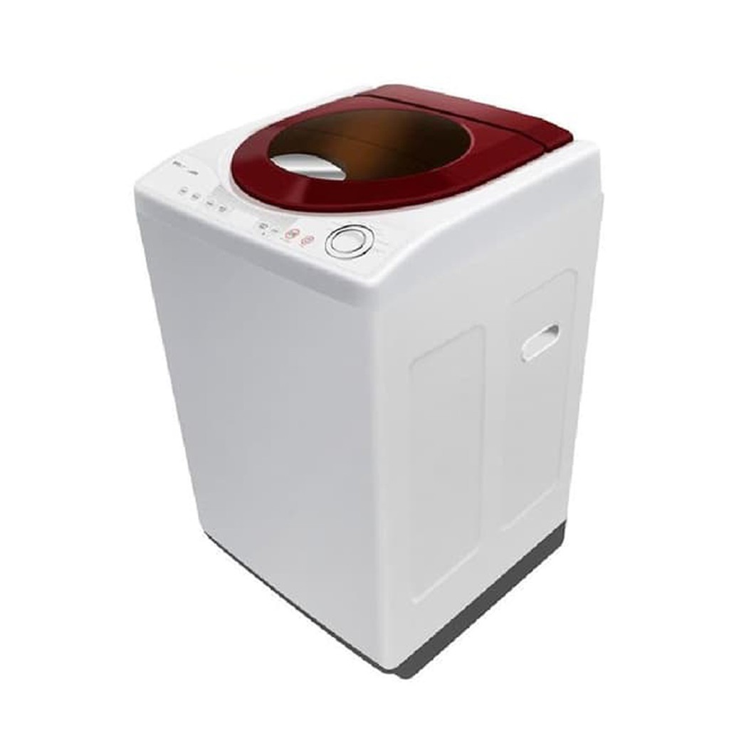 POLYTRON PAW 85511 WM / WHITE MAROON / MESIN CUCI 8.5 KG / PAW85511