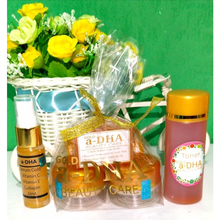 PAKET LENGKAP.. A DHA Gold HOLO BIRU (ASLI a-DHA MDS)