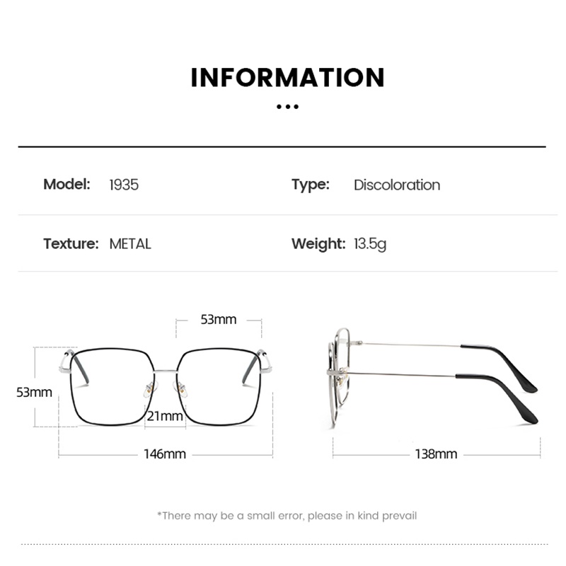 Kacamata Photochromic Anti Radiasi Anti Blue Light Untuk Pria Dan Wanita