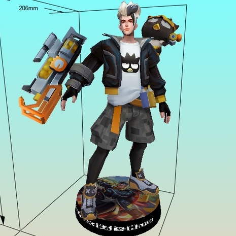 Papercraft Mobile Legend Clound X File PDF & PDO