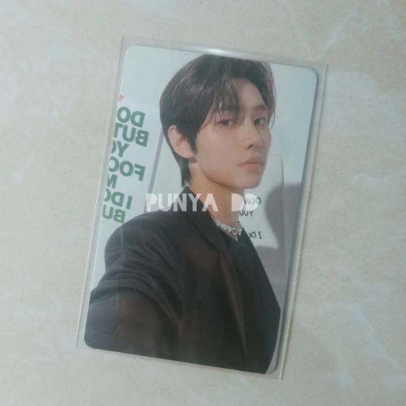 SUNGHOON DIMENSION ANSWER PHOTOCARD YET NO VERSION