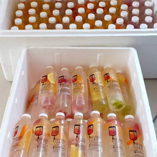 

Packing sterofoam + es batu