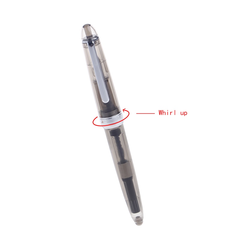 Mary JINHAO 992transparan Fountain Pen 0.5mm Perlengkapan Alat Tulis Alat Tulis Hadiah