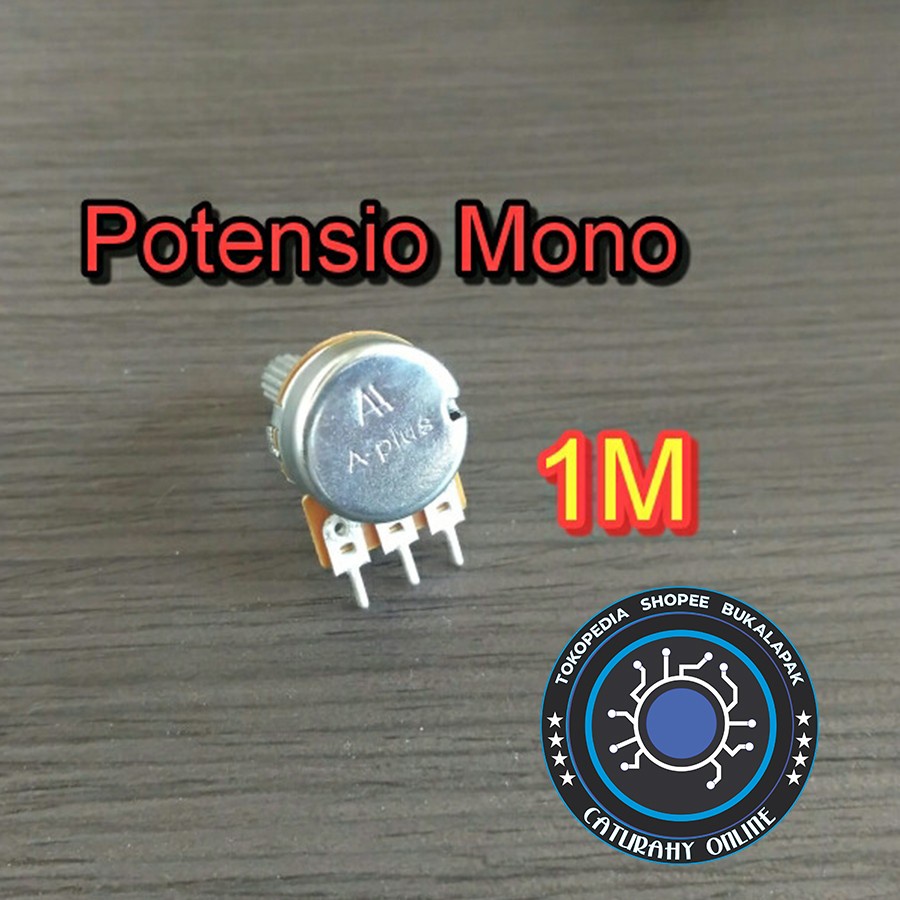 potensio mono 1M potensiometer 1 M meter kilo ohm
