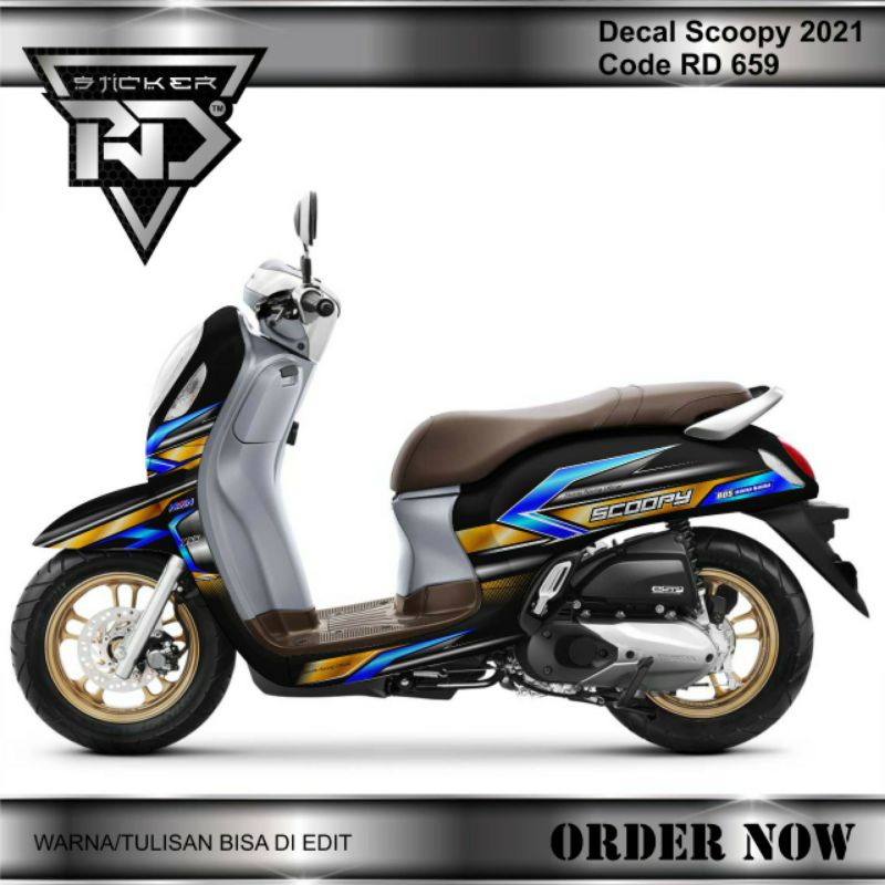 decal sticker Scoopy 2021/2022 racing. sticker new Scoopy racing full body