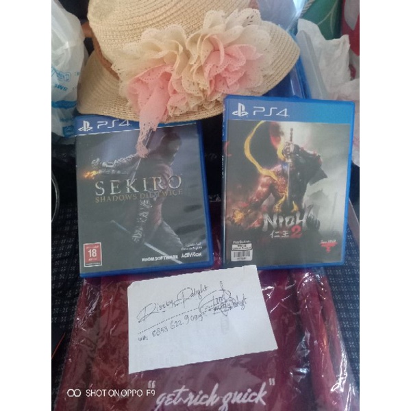 Sekiro vs Nioh 2 game ps4 borongan