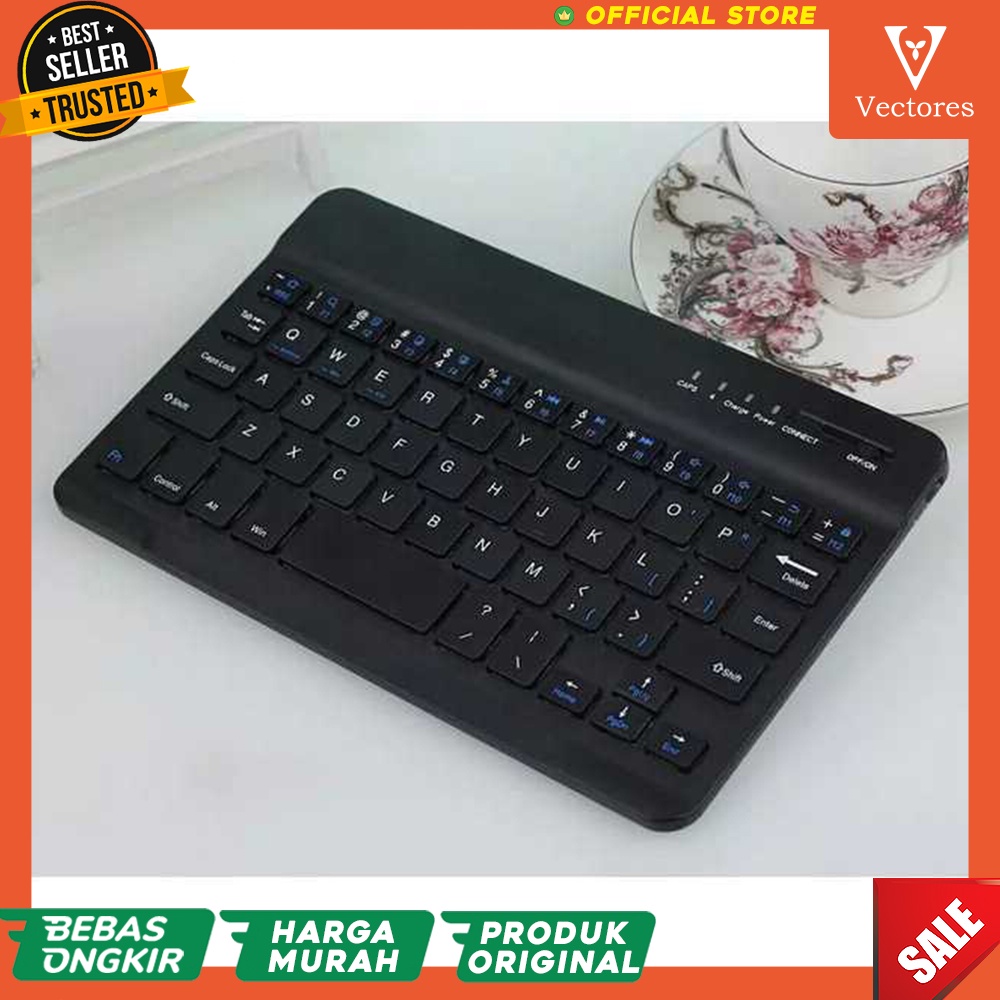 TERLARIS Keyboard Wireless Mini Serbaguna