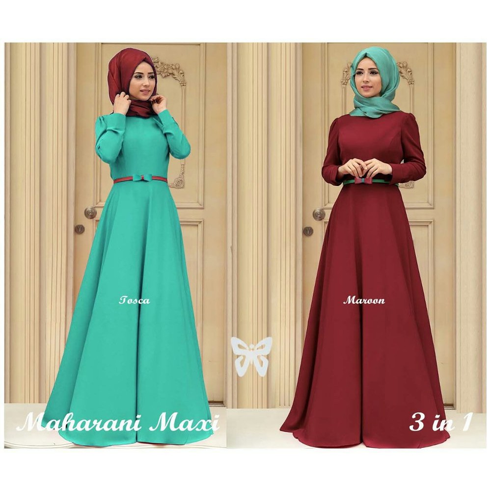 Baju Muslim Hijab Maxi Maharani