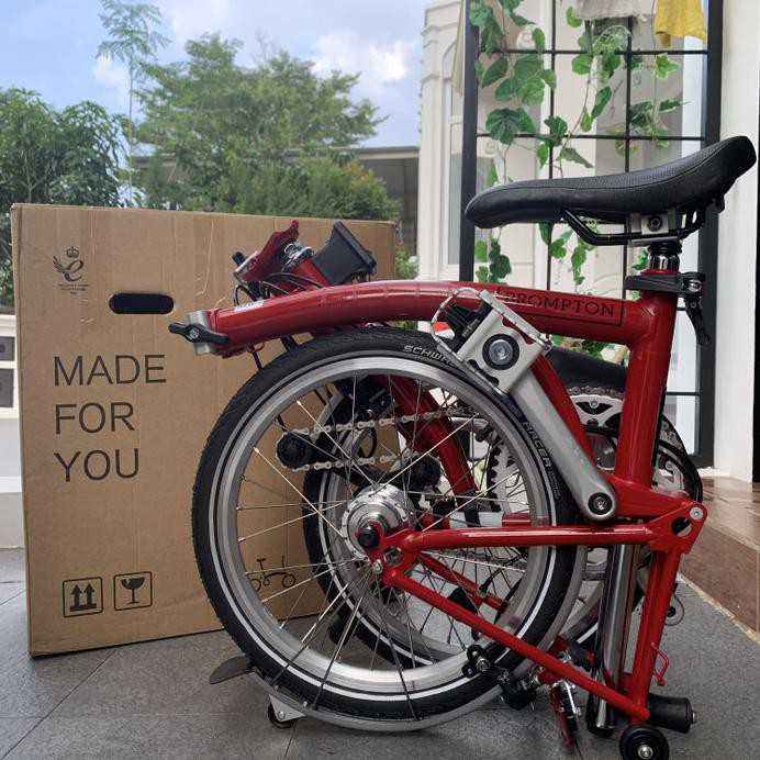Brompton M6L house red 2020