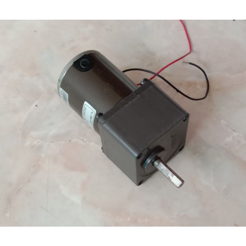 Dc Motor Gearbok Linix 24V 8Rpm 25W