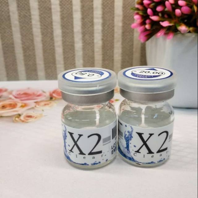 Softlens bening x2 diameter 14mm softlens minus bening softlens bening
