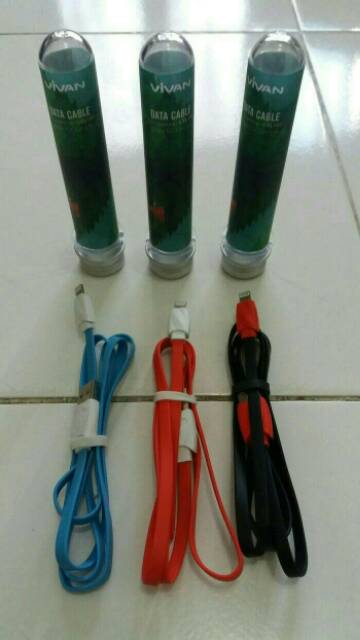 Kabel Data Charger Vivan iPhone 5 /6 /7 CTL100