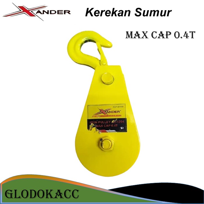 Kerekan Sumur 0.4T / Xander Katrol Kapal / Pulley Block