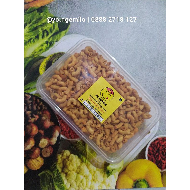 

Makaroni Goreng Rasa Jagung Bakar BOX size by Yo.Ngemilo