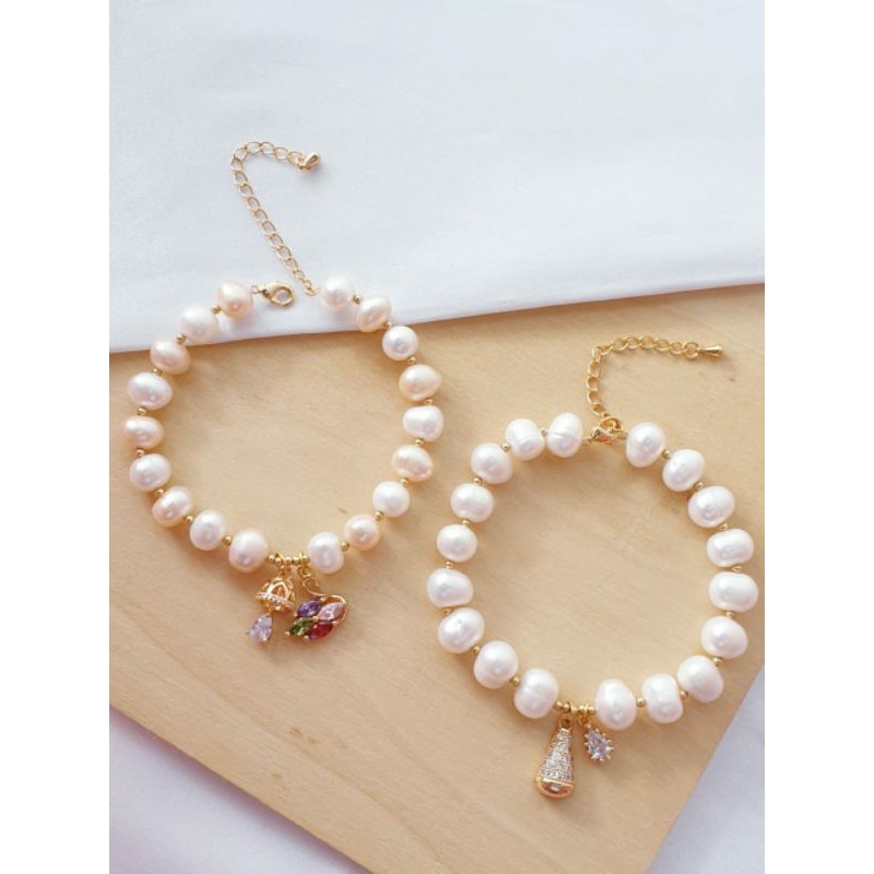 Gelang Mutiara uniq Original Lombok