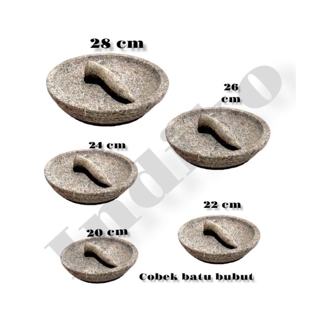 cobek batu bubut coet batu asli
