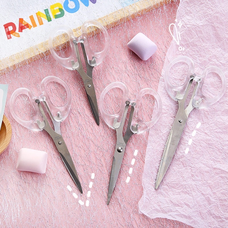 

Clear Grip Students Scissors / Gunting Lucu