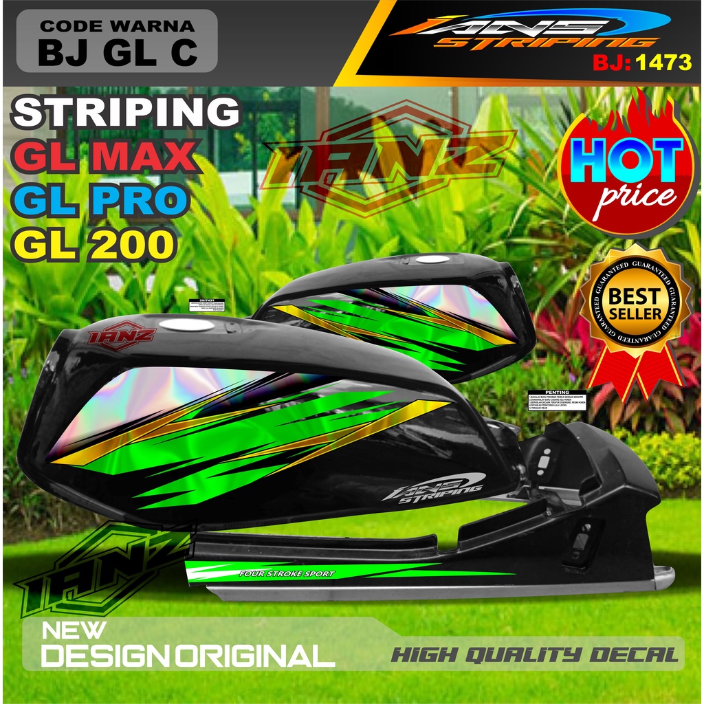 STRIPING GL 2000 HOLOGRAM / STRIPING GL PRO MAX VARIASI HOLOGRAM / STRIPING GL