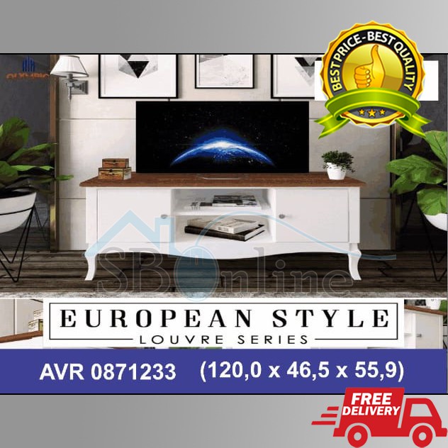 Meja TV Classic AVR 0871233 European Style Louvre Series