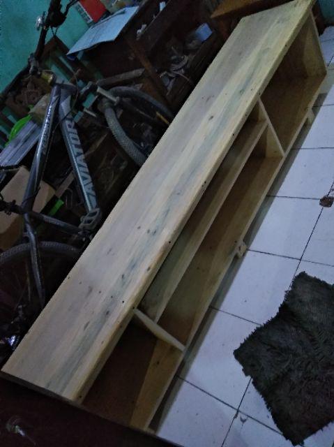 Ambalan Pen Duplo Kecil / Penyangga Rak