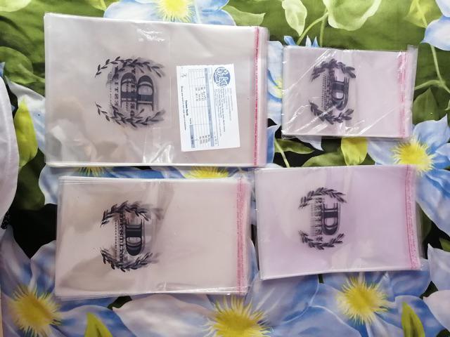 Plastik Jilbab / Kaos Kecil 20x27,5cm Desain Bebas