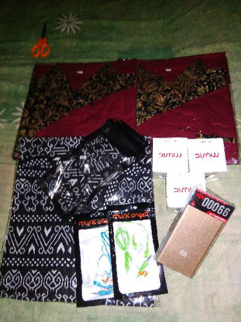 Baju Batik Pria Hitam Manis