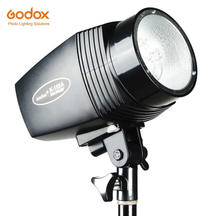 Godox Mini Master Lampu Flash Kamera Studio Strobe Light 180W K-180A