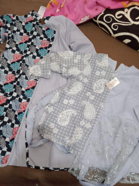 Batik Wanita Kekinian Fatima Dianara Tunik Batik Kombinasi