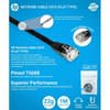 Kabel lan Hp cat 6 gigabit ethernet dhc-cat6-flat 3m - Cable internet rj45 3 meter 1Gbps network