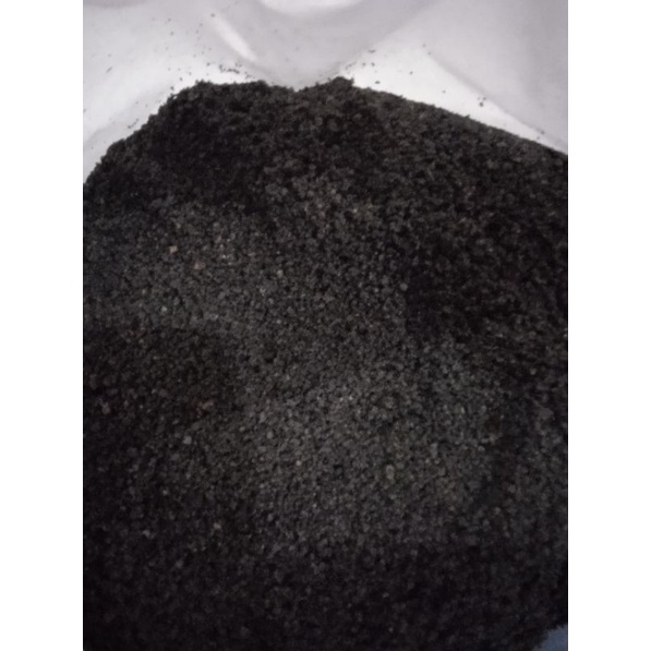 Pasir Malang Hitam Halus No.1 - Pasir Vulkanik Aquascape Aquarium 5 kg