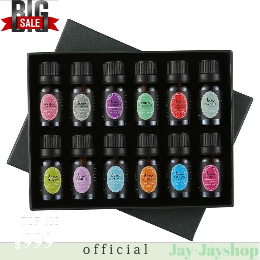 DCEA Minyak Aromatherapy 12 in 1 Essential Fragrance Oil 10ml - RH-12